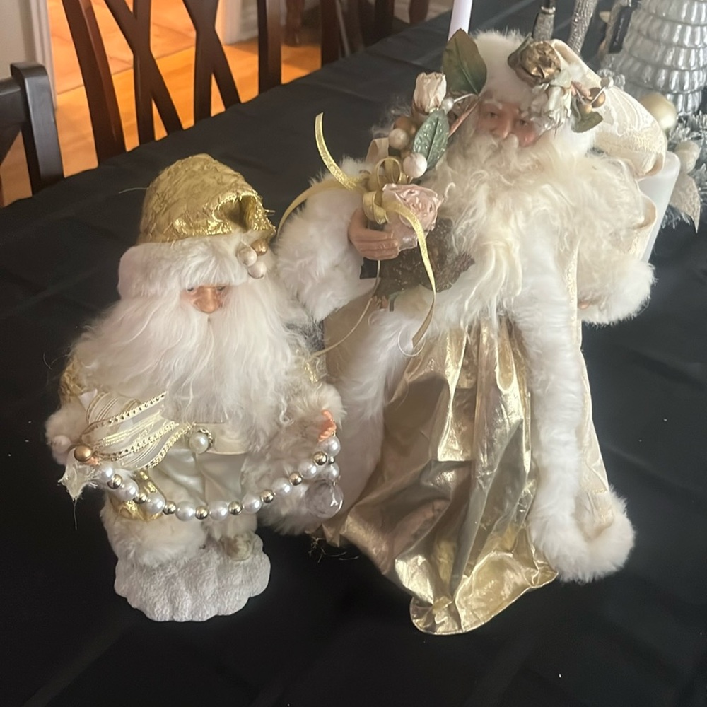 Santa decorations